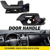 2PCS LH & RH Inside Door Handles Interior Black for Hyundai Tiburon 2003-2008 EA 6B93BC-57
