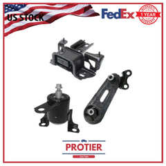 Motor & Torque Strut /Trans Mount 2PCS Set Fit 2011-2014 Mazda 2 1.5L for Auto 6B93BC-57