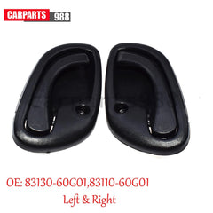 2Pcs Left Right Interior Door Handle Black For Chevy Tracker Suzuki Grand Vitara 6B93BC-57