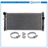 Radiator For 2000-2005 Toyota Celica with Universal Oil Hose Clamps Kit 2335