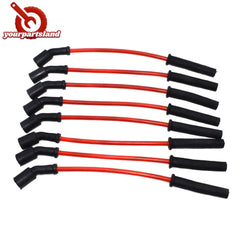 MSD 32819 8.5mm LS1 Red Spark Plug Wire Set For 97+ Corvette Camaro Z28 Firebird 6B93BC-57