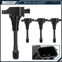 ECCPP 4 Ignition Coils For 2007-2018 Nissan Altima 2.5L 09-14 Nissan Cube 1.8L ECCPP