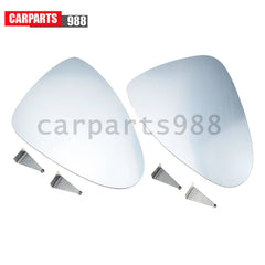 2Pcs Left Right Heated Mirror Glass for Porsche Panamera 2010-2016 97073103509 6B93BC-57