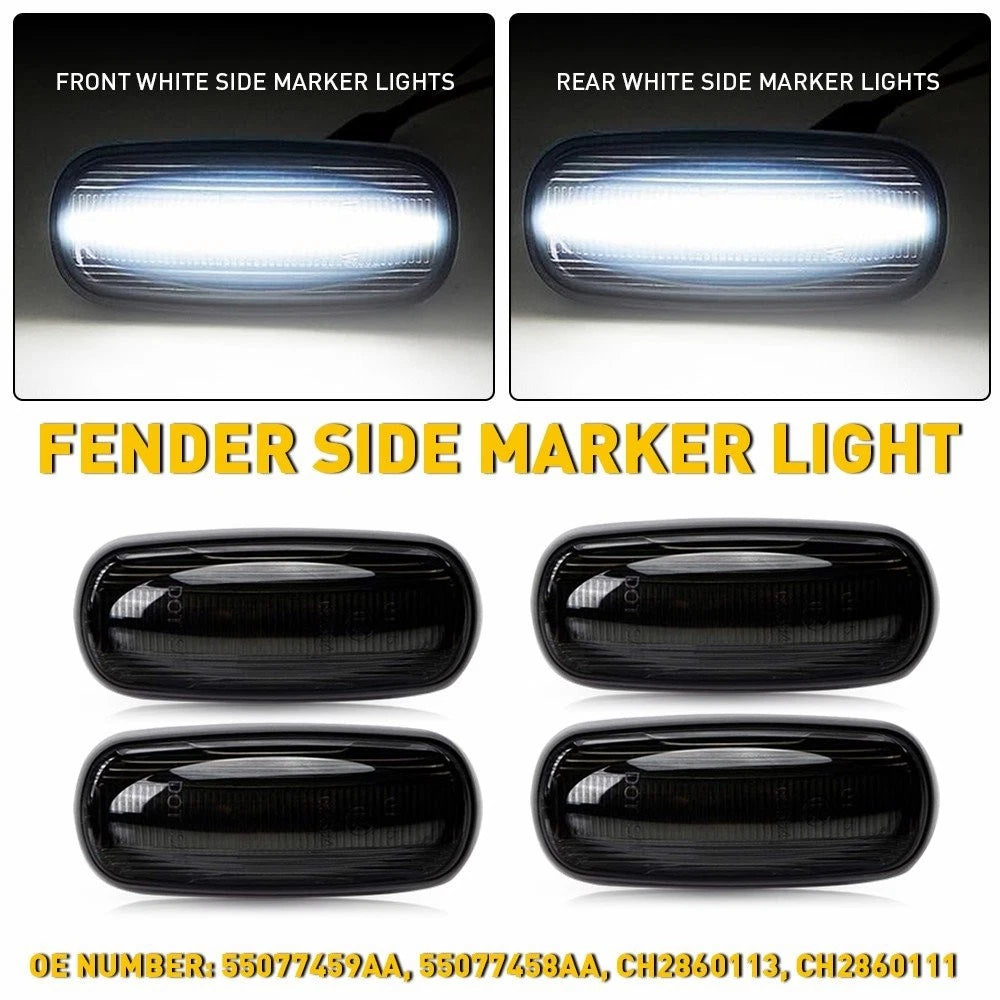For Dodge RAM 2500HD 3500HD 2003-2009 Fender Marker Dually Bed LED Light White A 6B93BC-57