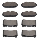 Front And Rear Metallic Pads Brake Pad For Ford Mustang 2007 2008 2009 2010 2011 6B93BC-57