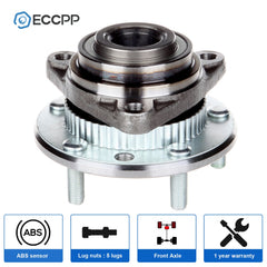 1 Pcs Wheel Hub Bearing Front 4WD For Chevrolet S10 Blazer GMC Jimmy Sonoma S15 6B93BC-57