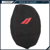 For Dodge Durango 2011-2020 Leather Center Console Armrest Cover Black Red Trim 6B93BC-57