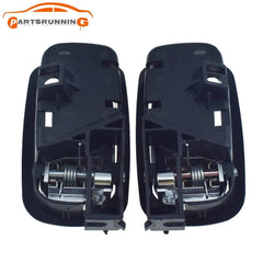 LH & RH Front Interior Door Handle Pair For 05-10 Chevy Cobalt 07-09 Pontiac G5 6B93BC-57