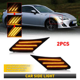 Smoked Lens Amber LED Front Fender Marker Lamp Side Fit 2013 - 2020 Subaru BRZ A 6B93BC-57