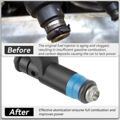 8pcs Fuel Injectors For Dodge Ram 1500 Ram 2500 Ram 3500 5.7L 2003 53032142AC KOEEP