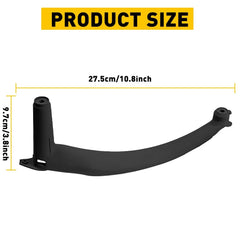 Right Side Inner Door Panel Handle Pull Black Trim for 2007-2014 BMW E70 X5 EOA 6B93BC-57