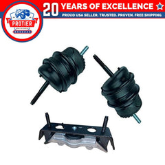 Fits 2010-2015 Chevrolet Camaro 3.6L Manual Trans. Motor & Trans Mount Set 6B93BC-57