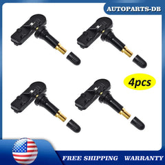 4x Tire Pressure Sensor TPMS DE8T-1A180-AA For Ford Flex Focus Lincoln Mazda 6B93BC-57