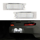 LED License Plate Light Rear Tag Lamp Assembly for 2014-2021 Chevrolet Camaro 6B93BC-57