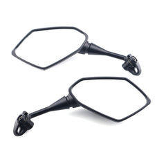 For Suzuki GSXR600 2003-2019 / GSXR750 2003-2008 Rear view Side Mirrors (Black)