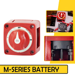 Sea Systems 6006 m-Series Mini On-Off Battery Man Switch Knob Marine Red US EOA 6B93BC-57