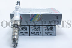 Set of 6 ILZKR7B11 Authentic NGK Laser Iridium and Spark Plugs 7751