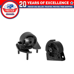 Front & Rear Engine Motor Mount Set for 1993 - 1997 Geo Prizm 1.8L for Auto 6B93BC-57