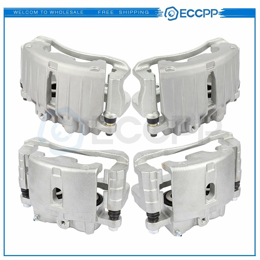 Front Rear Brake Calipers 4Pcs Zinc For 2003-2006 Cadillac Escalade Esv 6B93BC-57