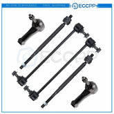 2005-2010 Fits Chevy Cobalt 6Pcs Front Inner Outer Tie Rod Links Sway Bars Part 6B93BC-57