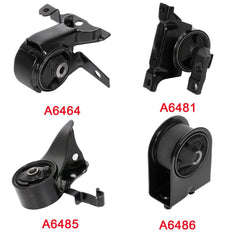 ECCPP 4Pcs Engine Motor Trans Mount Set For Mazda Protege 2.0L 2001-03 For Auto 6B93BC-57