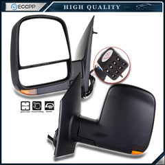 Power Mirror For 08-13 Express Savana Van Driver Side Heated Signal Light 6B93BC-57