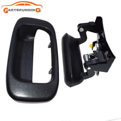 Tailgate Latch Handle & Bezel for Chevrolet Silverado 1500 GMC Sierra 1500 99-06 6B93BC-57
