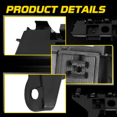 2x Front Bumper Brackets Support For 2022-2023 Honda Civic HO1042146 HO1043146 A 6B93BC-57