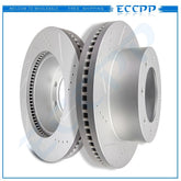 Front Brake Discs Rotors Pair Set For 2005-2010 Ford F350/F250 Super Duty 4WD 6B93BC-57