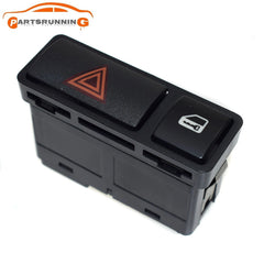 Hazard Warning Door Central Lock Locking Switch for BMW E46 E53 E85 61318368920 6B93BC-57