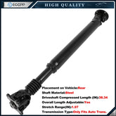 ECCPP Rear Driveshaft For Jeep Commander 06-10 Grand Cherokee 06-09 936-071 ECCPP