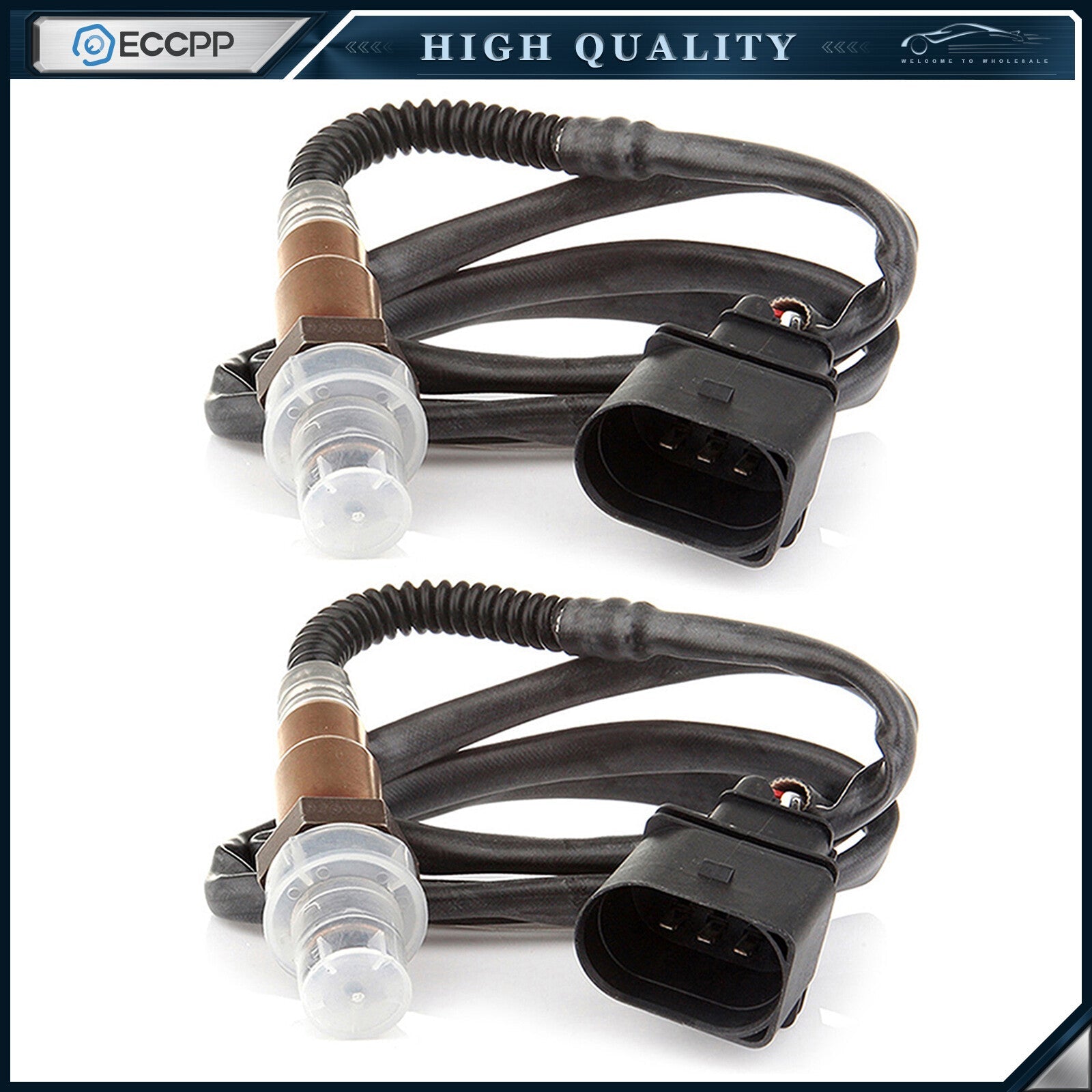 2pcs Upstream Air Fuel Ratio Oxygen Sensor for 02-04 Audi A6 A4 Quattro 3.0L V6 KOEEP