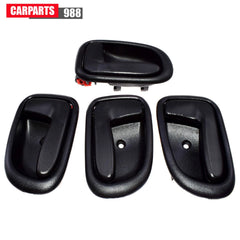 4Pcs Inside Door Handle Front Rear Left Right For 93-97 Toyota Corolla Geo Prizm 6B93BC-57
