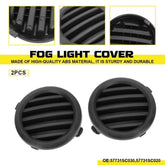 2X For 2009-2013 Subaru Forester Front Left Right Fog Light Hole Cover Bezel EOA 6B93BC-57