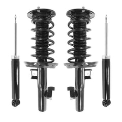 Front & Rear Complete Strut Assembly Shock Kit for 2011-2017 Volvo S60, 6B93BC-57
