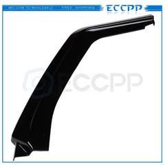 Fit For 16-21 Civic Hatchback & Si Front Bumper Lip Body Kit Spoiler Black 3pcs 6B93BC-57