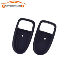 2PCS Left Right Interior Door Handle Bezel Trim Cover For Hyundai Elantra 01-06 6B93BC-57
