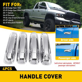 For 1999-2004 Jeep Grand Cherokee Chrome 4 Handle Door Car Exterior Outside EOA 6B93BC-57