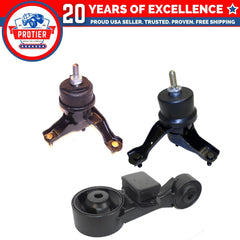 Motor & Trans Mount 3PCS Fit 12-17 Toyota Camry/ 13-18 Avalon 2.5L Hybrid Auto 6B93BC-57