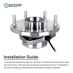 1P Front Wheel Hub Bearing Assembly For Nissan Titan Armada 2004 2005 2006 2007 KOEEP