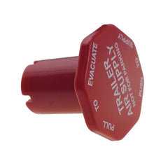 Red Modular Trailer Air Supply Knob for Semi Trucks Threaded Type 298817N 802627 6B93BC-57