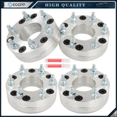 4 Pcs 2" 5x5 to 6x135 Wheel Adapters 12x1.5 For Chrysler Dodge 5 Lug to 6 Lug 6B93BC-57