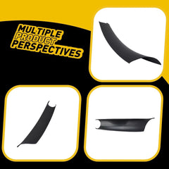 3Pcs Matte Black Inner Door Pull Handle Panel Cover For BMW X5 X6 E70 E71 E72 EA 6B93BC-57