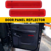 2x Door Panel Trim Rear Reflector For 2003-2007 GMC XL Yukon 1500 XL 2500 6B93BC-57