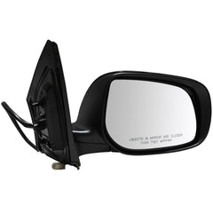 Passenger Side Power Mirror For 2008-2013 Toyota for Corolla RH Side View Black 6B93BC-57