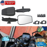For Dirt Bike Dual Sport Adjustable Motorcycle Rear Adventure Mirrors 8MM 10MM