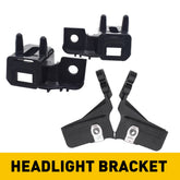 Left & Right Headlight Lamp Mount Bracket For Ford 13-16 Fusion Lincoln MKZ 6B93BC-57