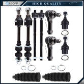Front Ball Joint Tie Rod End Sway Bar End Link For 2006 07-2008 Lincoln Mark LT 6B93BC-57
