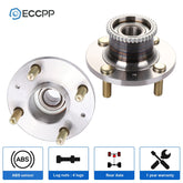 2Pcs Wheel Hub Bearings Rear FWD For Chevrolet Aveo Aveo5 Pontiac G3 Wave W/ ABS 6B93BC-57