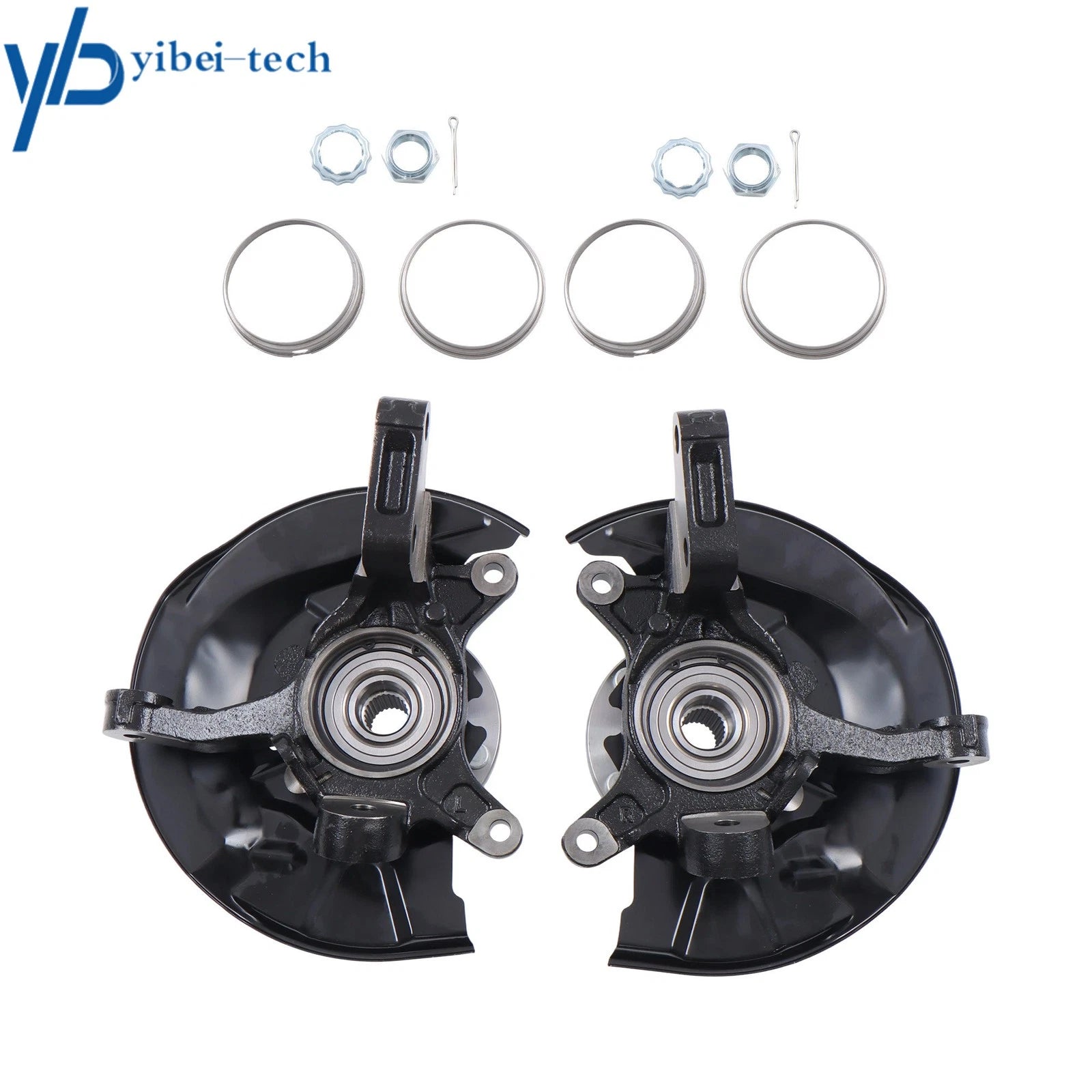 Front Steering Knuckle & Wheel Hub Bearing Assembly For Toyota Camry 1997-2001 6B93BC-57